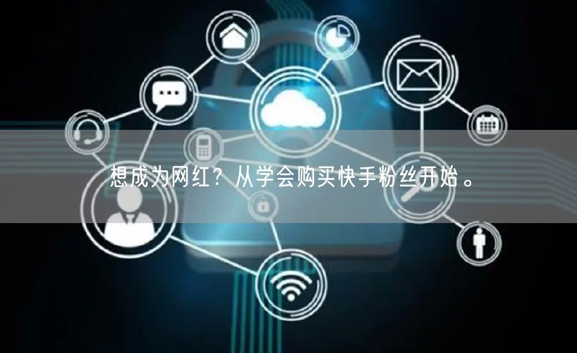 想成为网红？从学会购买快手粉丝开始。